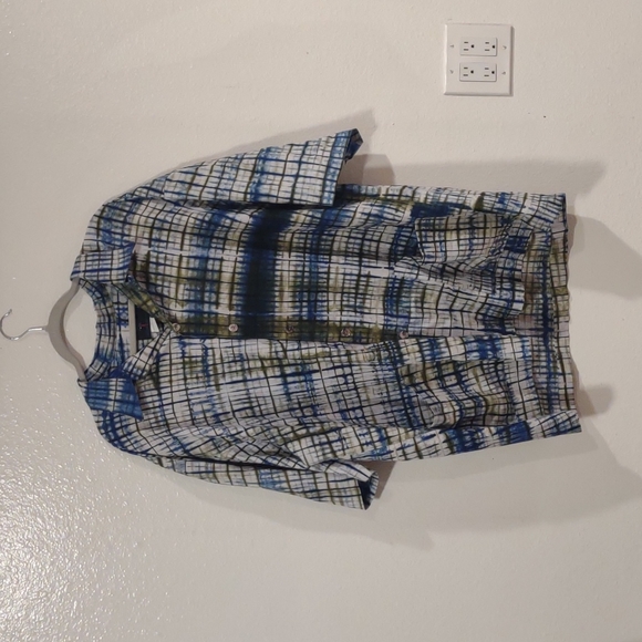 Vintage Y2K Tie dye button down - Picture 1 of 7
